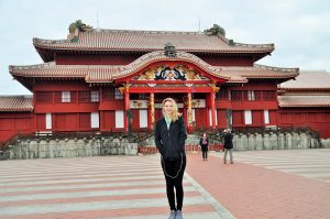 UFV student studying abroad in japan